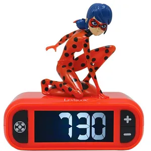 Radio réveil + personnage Lumineux Miraculous Lexibook TU pas cher