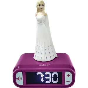 Réveil enfant LEXIBOOK Veilleuse Disney La Reine des Neiges II pas cher