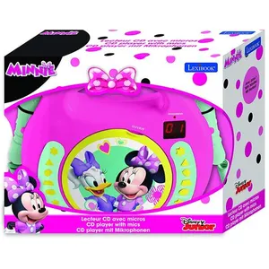 Lecteur CD Lexibook avec microphones Disney Minnie pas cher
