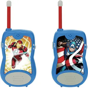 Comparateur de prix : Lexibook, The Avengers, Talkies-Walkies 200m, Jeu de Communication, 2 canaux de Communication, Clip Ceinture, à Piles, Bleu/Rouge, TW12AV