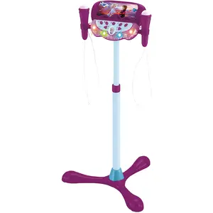 Comparateur de prix : Lexibook Microphone Sur Pied, Enceinte Bluetooth Reine Des Neiges Multicolore
