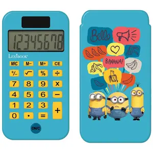 Comparateur de prix : Lexibook Calculatrice de poche 8 chiffres avec couvercle de protection Minions