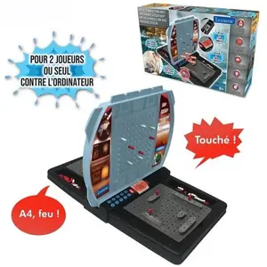 Comparateur de prix : Jeu de stratégie Lexibook Bataille navale électronique parlante lumineuse