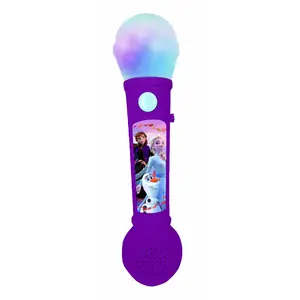 Comparateur de prix : Lexibook Microphone Lumineux avec Mélodies et Effets Sonores Reines des Neiges