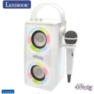 Comparateur de prix : Lexibook Lexibook iParty BTP180Z - Enceinte sans fil Bluetooth - Blanc