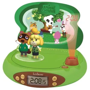 Comparateur de prix : Réveil Projecteur - Lexibbok - Animal Crossing LEXIBOOK Multicolore