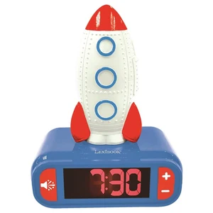 Comparateur de prix : Jeu d'éveil Lexibook Réveil digital veilleuse lumineuse Space Fusée 3D