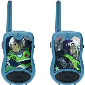 Talkies-Walkies LEXIBOOK - Buzz l'éclair - Portée 120m - Bleu - Enfant - Pile pas cher