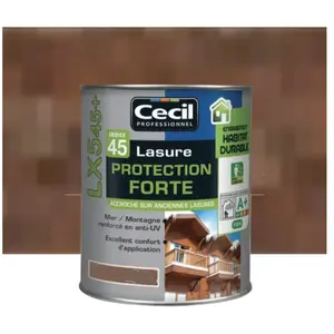 Cecil - Lasure LX545 + Conditionnement: 1 Litre - Teinte: Noyer