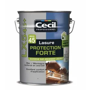 Comparateur de prix : Cecil - Lasure Protection Forte LX545+ Chêne satin 1L