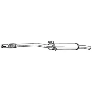 Silencieux Central Bosal 233-397 pas cher