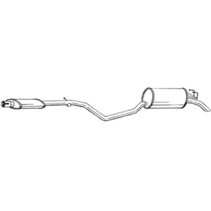 Silencieux Arrière Bosal 287-871 pas cher