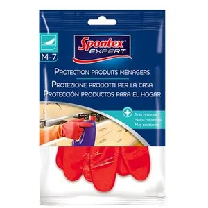Comparateur de prix : Spontex SPONTEX EXPERT Gants Protection Produits Ménagers - Taille M-7