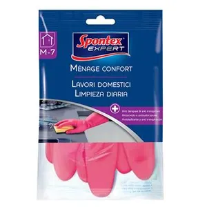 Comparateur de prix : SPONTEX EXPERT Gants Ménage Confort - Taille M-7