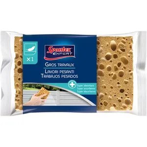SPONTEX EXPERT Eponge lessivage extérieur pas cher