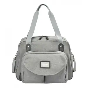 BEABA Béaba Les Sorties Sac à Langer Genève II Gris Chiné pas cher
