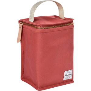 BEABA, Pochette repas bébé, isotherme, terracota pas cher