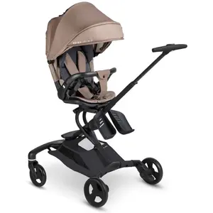 BEABA - Poussette - Baby Cruiser 360° - 4 roues - Pralin