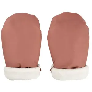 Comparateur de prix : Béaba - Moufles pour poussette universelles terracotta