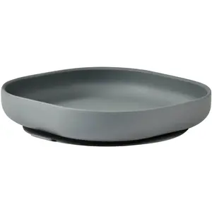 Béaba - Assiette en silicone Gris anthracite taille uniqueVendu paraubert