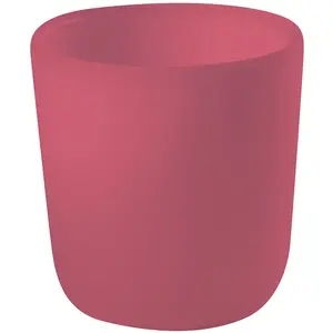 BEABA Verre enfant silicone 4 m+ rose pas cher