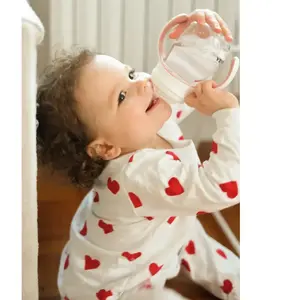 Comparateur de prix : Béaba Tasse Biberon d'Apprentissage 2en1 Rose 210ml