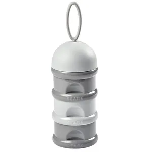 BEABA Béaba Biberonnerie Boite Doseuse de Lait Empilable Gris pas cher
