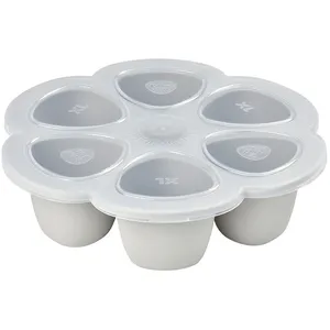 Beaba Multiportions Beaba Silicone 6 X150ml Light Mist pas cher