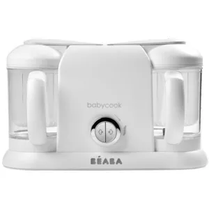 Comparateur de prix : Béaba Beaba, Babycook Duo, Robot Bébé 4 En 1, Contenance Xxl, Blanc Blanc