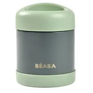 Béaba Beaba Portion Inox Isotherme 300 Ml Minéral Grey Vert Sauge