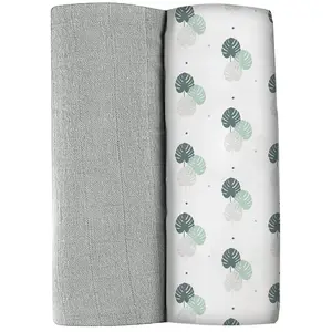 Beaba Beaba. Boîte 2 Langes 120cm - Gris Mirage / JungleVendu paramazon