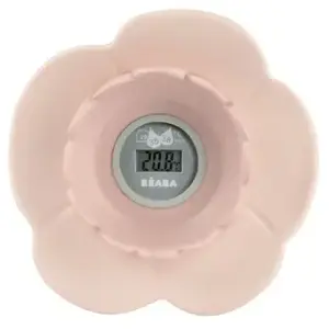 Comparateur de prix : Béaba Thermomètre de bain de bain Lotus Old Pink Beaba