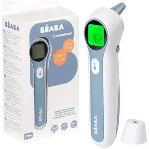 Comparateur de prix : Béaba Thermospeed, thermometre infrarouge auriculaire et frontal - Beaba