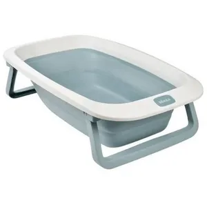 Comparateur de prix : Béaba - Baignoire pour bébé pliable et compacte bleu baltique