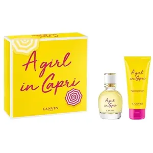A Girl In Capri - Lanvin Coffret Cadeau 50 ml pas cher