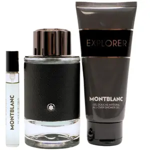 Montblanc Montblanc Explorer - Coffret Eau de Parfum et Gel Douche pas cher