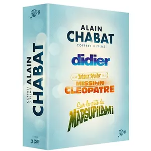Comparateur de prix : Pathe Distribut Coffret Alain Chabat 3 Films DVD