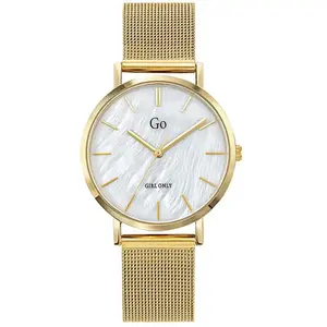 Go Girl Montre Femme Acier Doré Milanais 695265 pas cher