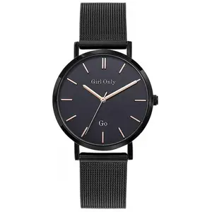 Montre Femme Go Girl Only 695993 - Bracelet Acier Noir pas cher