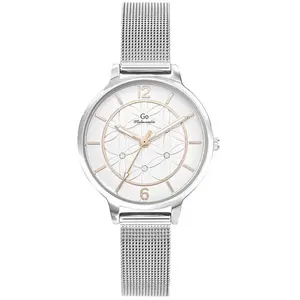 Montre Femme Go Mademoiselle Fleurs Et Papillions - 695596 Bracelet  Argent pas cher