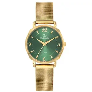 Montre femme Go Mademoiselle - 695564 Bracelet Acier Doré pas cher