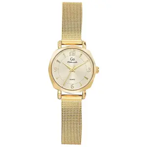 Montre femme Go Mademoiselle - 695566 Bracelet Acier Doré pas cher