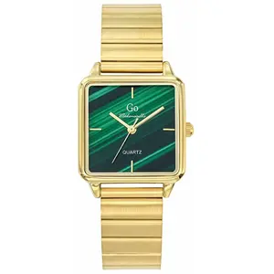 Go Mademoiselle Montre femme Go Mademoiselle  - 695538 Bracelet Acier Doré pas cher