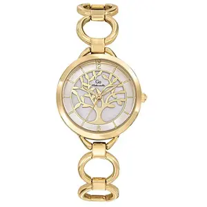 Montre Femme Go Mademoiselle Arbre De Vie - 695556 Bracelet  Doré pas cher