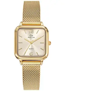 Montre femme Go Mademoiselle - 695612 Bracelet Acier Doré pas cher