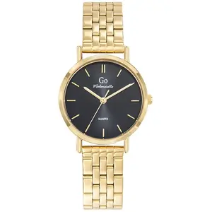 Montre femme Go Mademoiselle - 695372 Bracelet Acier Doré pas cher