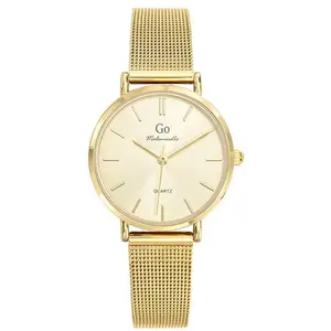 Go Girl Montre Femme Acier Doré Milanais 695430 pas cher