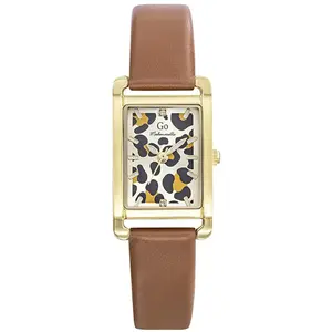 Montre femme Go Mademoiselle - 699633 Bracelet Cuir Marron pas cher