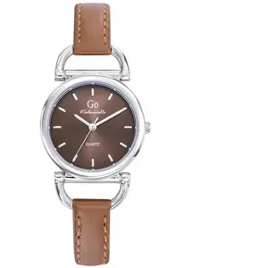 Montre femme Go Mademoiselle - 699627 Bracelet Cuir Marron pas cher