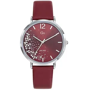 Montre Femme Go Girl Only Constellation 699356 - Bracelet Cuir Rouge pas cher